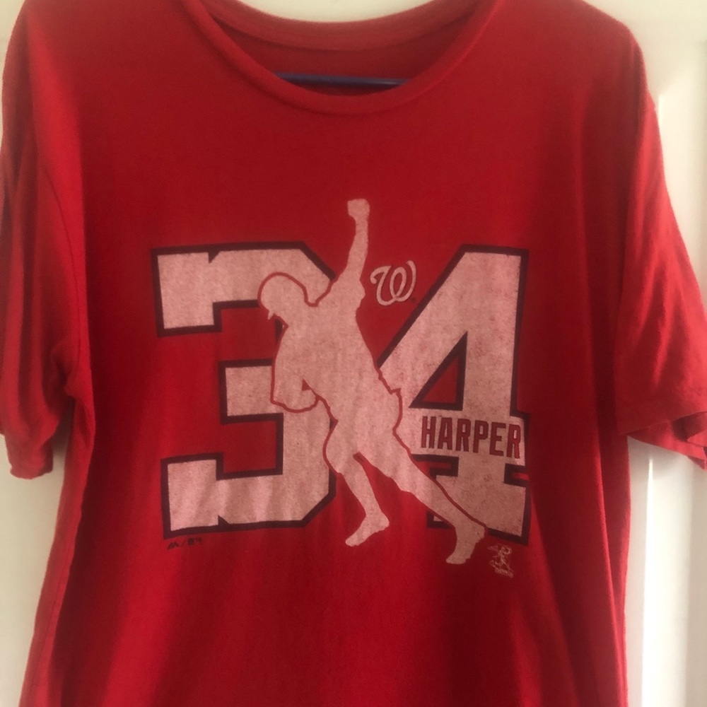 MLB Washington Nationals Round neck tee